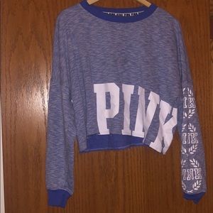 Victoria Secret PINK cropped sweatshirt